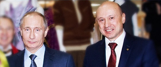 Владимир Путин и ректор  Белгородский В.С
